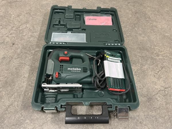 Veiling - Metabo decoupeerzaag 450W STEB 65 QUICK SET, Bricolage & Construction, Outillage | Scies mécaniques
