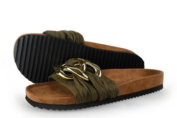 Graceland Slippers in maat 38 Groen, Verzenden, Slippers