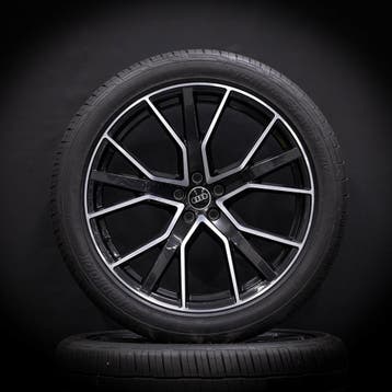 22 inch velgen Audi Q8 SQ8 Zomerbanden 285/40/22 Origineel, Ophalen of Verzenden, Banden en Velgen