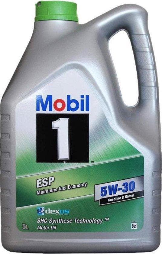 Mobil ESP 5W30 5 Liter, Autos : Divers, Produits d'entretien, Enlèvement ou Envoi
