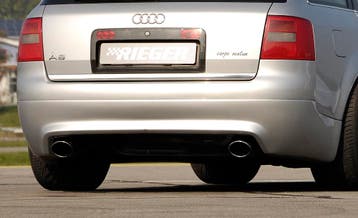 Rieger einddemper | A6 (4B): 01.97-06.01 (tot Facelift), 07., Auto-onderdelen, Verzenden, Nieuw, Audi