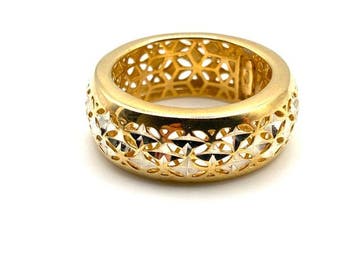 Zonder minimumprijs - Ring Zilver, Verguld - Argento 925