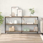 vidaXL Wandtafel Artisan Eiken 156 x 28 x 80,5 cm Bewerkt, Verzenden, Nieuw