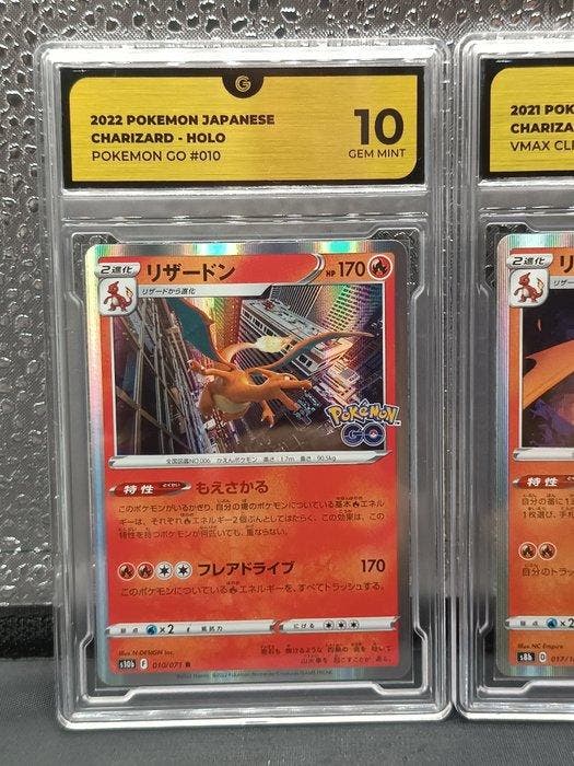 Pokémon - 2 Graded card - Charizard - GG - Various sets, Hobby & Loisirs créatifs, Jeux de cartes à collectionner | Pokémon