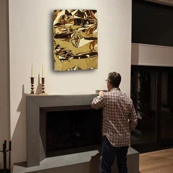 AVA Design - Golden Waves Premium design, Antiek en Kunst