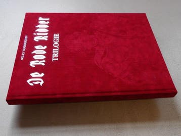 De Rode Ridder - Trilogie 1 rood velours - BE uitgave - Luxe, Nieuw