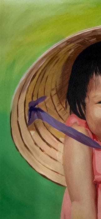 TA Duy Tung (1961) - Innocence radieuse 120 120 cm