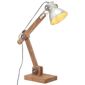 vidaXL Bureaulamp industrieel rond E27 58x18x90 cm, Verzenden, Nieuw