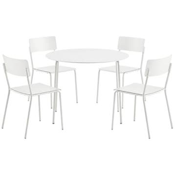 Serax August Tuinset: Ronde Tuintafel L + Stoel L Zonder, Tuin en Terras, Verzenden, Nieuw, Aluminium, Tuinset