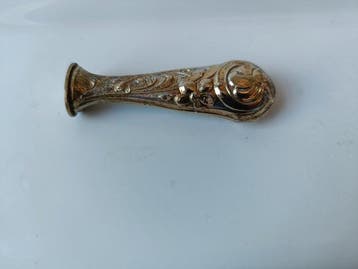 Tampon cachet postal - pour cire et laque - Argent 800.