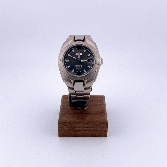 Seiko - Perpetual Calendar Titanium - Sans prix de réserve -, Bijoux, Sacs & Beauté, Montres | Anciennes | Antiquités