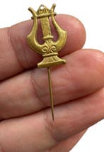 Curieux et mélodique Spintone Vintage en forme de lyre –, Antiquités & Art