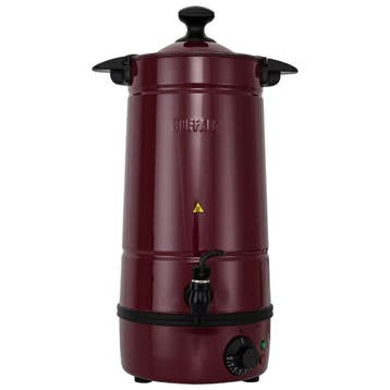 Verwarmde Drankendispenser | Bordeauxrood | 7L | 30°C/98°C, Verzenden, Nieuw in verpakking