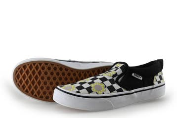 Vans Instappers Meisjes in maat 33 Zwart, Verzenden, Schoenen