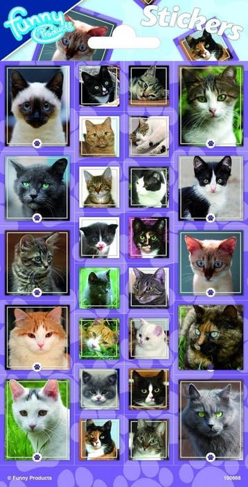 Katten Stickers, Verzenden