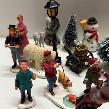 Lemax - Miniatuur beeldje - Verzameling Kerstdorp Figuren en, Nieuw