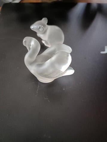 Lalique - Presse-papiers (2) - Cristal, Antiek en Kunst
