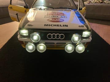 Hachette 1:8 - Voiture de course miniature - AUDI A2 QUATTRO, Nieuw