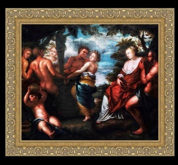 Jacob Jordaens (1593-1678), Navolger van - Sine Cerere et