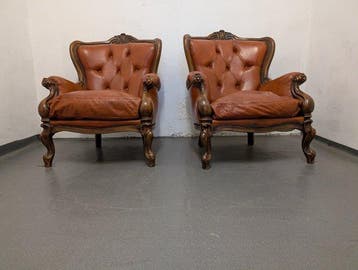Fauteuil (2) - Cuir