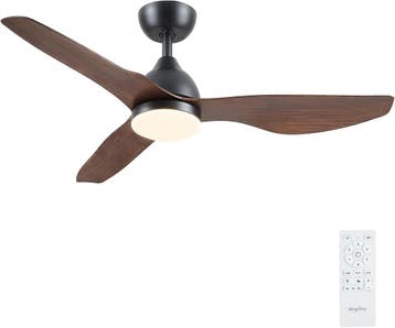 Plafondventilator LED 24W | Tweede kansje | Snelheid 6 |..., Verzenden, Ventilator met afstandsbediening, Niet werkend, Plafondventilator