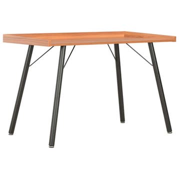 vidaXL Bureau 90x50x79 cm bruin, Huis en Inrichting, Bureaus, Verzenden, Nieuw