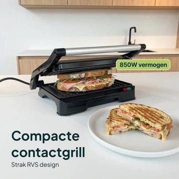 Tosti Apparaat voor 2 Tostis - Grill IJzer & Contactgrill, Elektronische apparatuur, Verzenden, Zo goed als nieuw