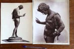 Giorgio Sommer - Two Large Studies of Narcissus Statue