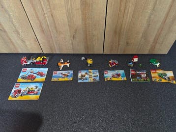 Lego Set - Creator - 6 setjes creator