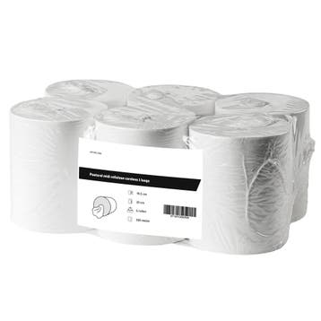 Centerfeedrollen (Midi) | FSC-Cellulose (1-Laags) | Wit |, Verzenden