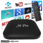 S6 Pro 4K TV Box Mediaspeler Android Kodi - 2GB RAM - 16GB, Verzenden, Nieuw