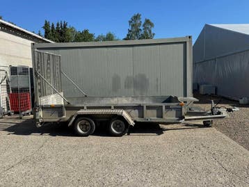 Ifor williams - 2014 - aanhangwagen machinetransporter, Ophalen of Verzenden
