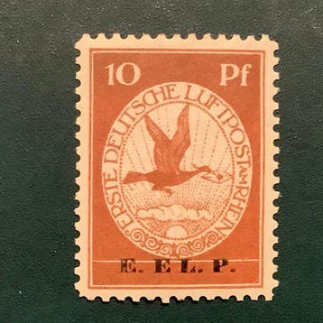Duitse Rijk 1912 - 10 Pf EELP gecentreerd met