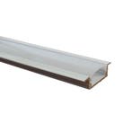 LED Strip Profiel Wit - 1 Meter - Inbouw - Compleet met afd, Verzenden, Nieuw