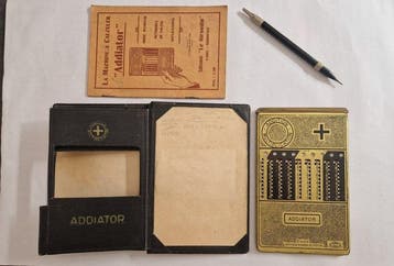 Addiator Unis France - Rekenmachine - 1930-1940, Antiek en Kunst