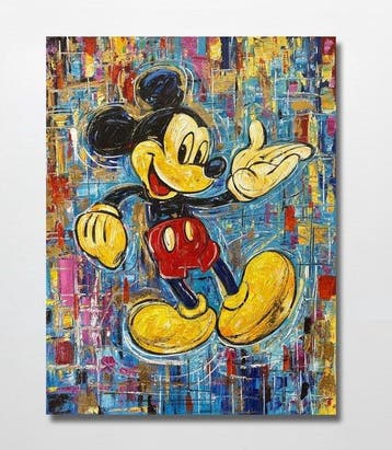 Nguyn V.L - The Mickey Legacy (09) 80 60 cm - No Reserve