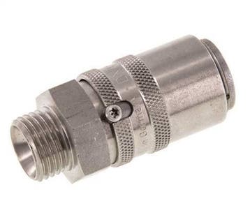 Coupleur de moule DN 9 en acier inoxydable Filetages mâles, Bricolage & Construction, Verzenden