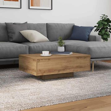 vidaXL Artisanaal eiken 85 x 55 x 31 cm Bewerkt hout, Verzenden