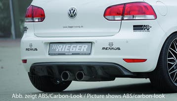 Rieger diffuser | geschikt voor VW Golf 6 VI 2008-2012 | ABS, Verzenden