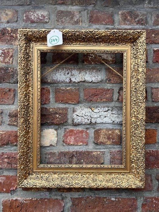 Lijst - 244. Oude goud vergulde schilderijlijst. Voor, Antiquités & Art, Antiquités | Autres Antiquités