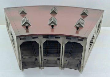Märklin H0 - 7028/670 - Modeltreingebouwen (3) - Ronde, Nieuw