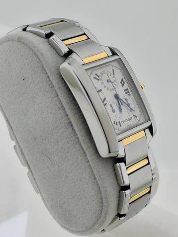 Cartier - Tank Française - W51004Q4 - Unisexe - 2000-2010, Nieuw