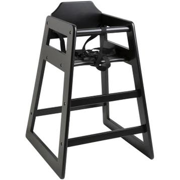 Kinderstoel | Hout | Zwart | Indoor | Stapelbaar |, Verzenden