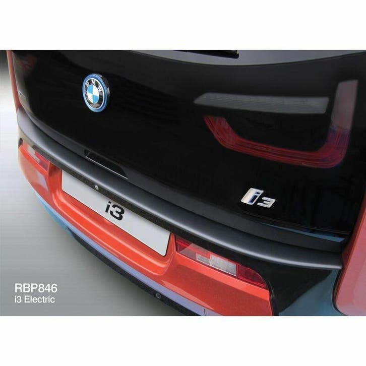 ABS Achterbumper Beschermlijst BMW i3 2014-2017 Zwart B7768, Auto-onderdelen, Carrosserie, Nieuw, BMW, Achter