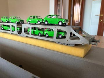 Gipi 0 - Wagon de train miniature (1) - Wagon merci BISARCA, Nieuw