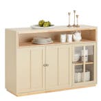 2dekans | SoBuy Keukenkastje - 3 Deuren - Max. 70 kg - 120 x, Huis en Inrichting, Ophalen of Verzenden, Nieuw