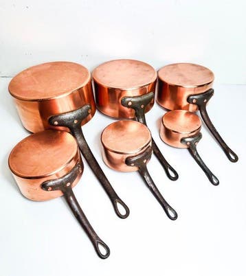 France - Kookpottenset - Koper - Frankrijk