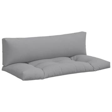 Ensemble 2 coussins palette gris - Seconde chance - 43% d..., Verzenden