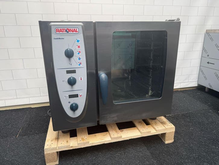 Rational combi steamer CM61 gas, Zakelijke goederen, Horeca | Keukenapparatuur, Gebruikt, Ovens, Microgolfovens en Steamers, Ophalen of Verzenden