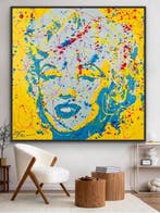 Joaquim Falco - MARILYN YELLOW-BLUE. XL. Hand Finished.NO